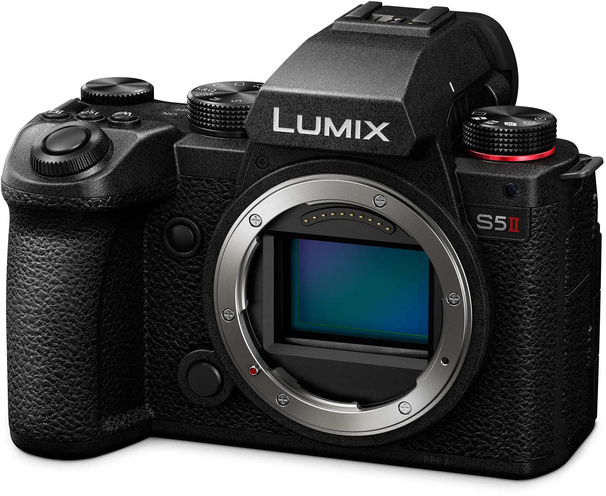 telo fotoaparátu Panasonic Lumix S5II spredu